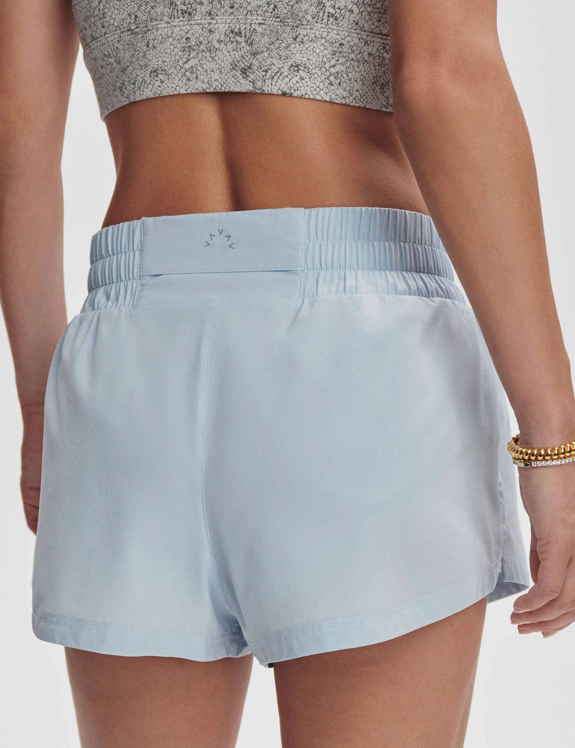 Kallin Running Short 1.5" - Cashmere Blue Moisture wicking