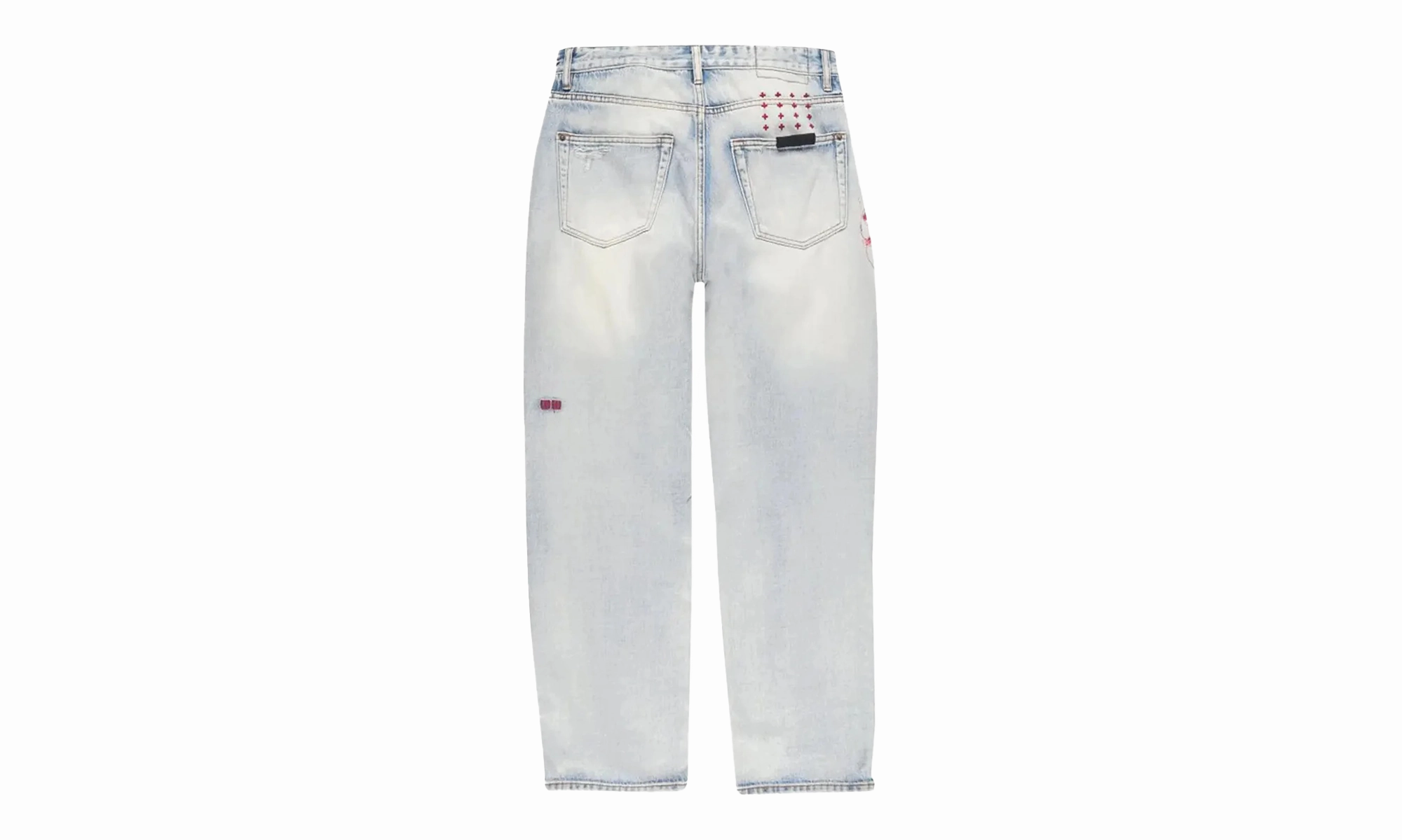 Smooth Minimalist High Quality Eco Friendly Anti K Icons Jeans Mens Style "Light Blue"