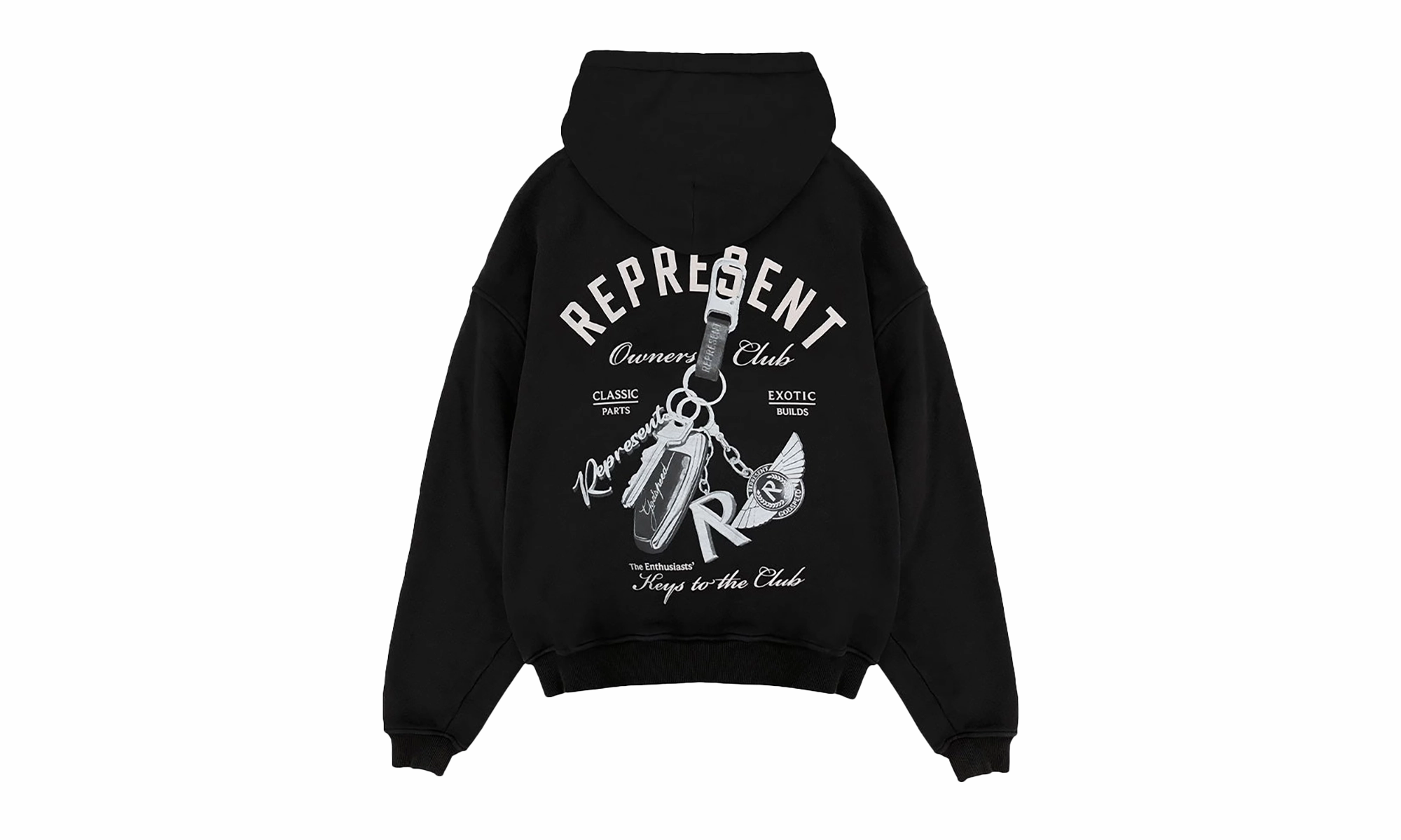 Keys To The Club Pullover Hoodie "Black"
