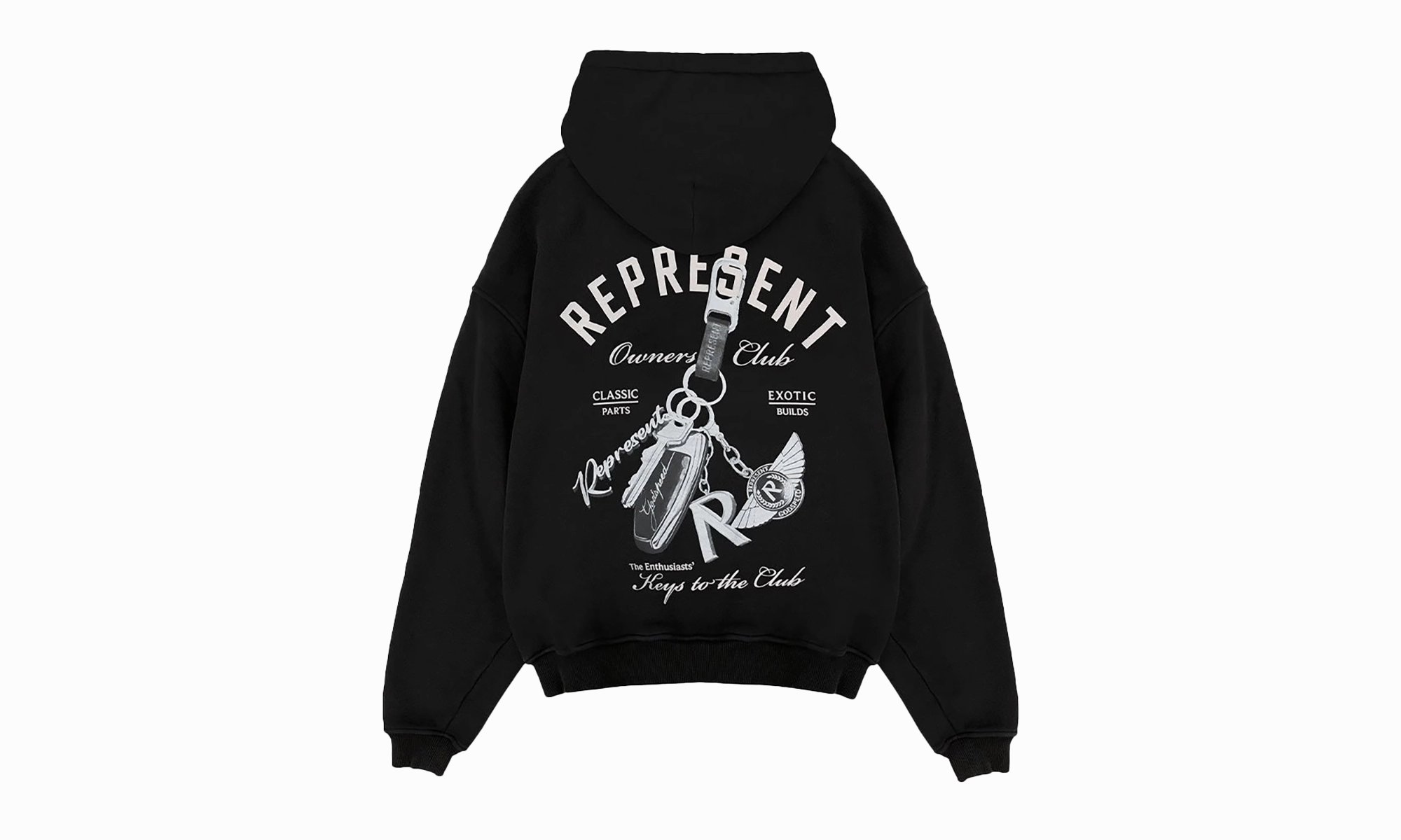 Keys To The Club Pullover Hoodie "Black"