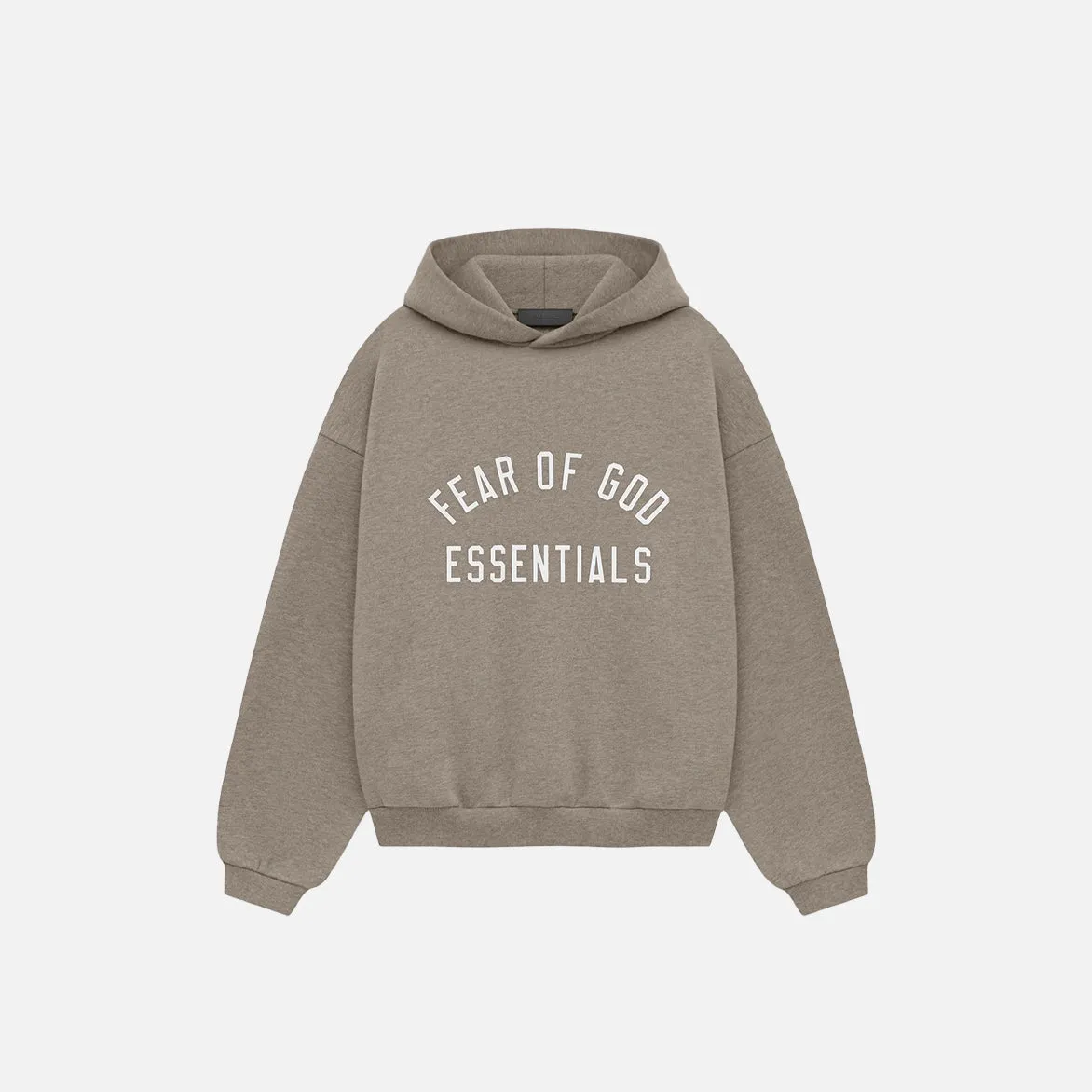 KIDS ESSENTIALS FLEECE HOODIE - HEATHER GREY Gentle Breeze Lightweight insulation