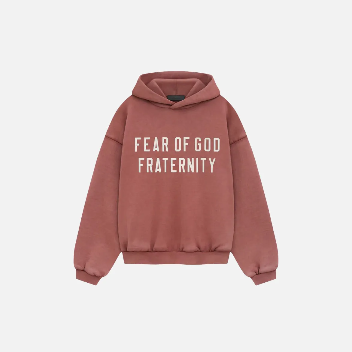 KIDS ESSENTIALS HEAVY FLEECE HOODIE - CRIMSON OdorControlTech