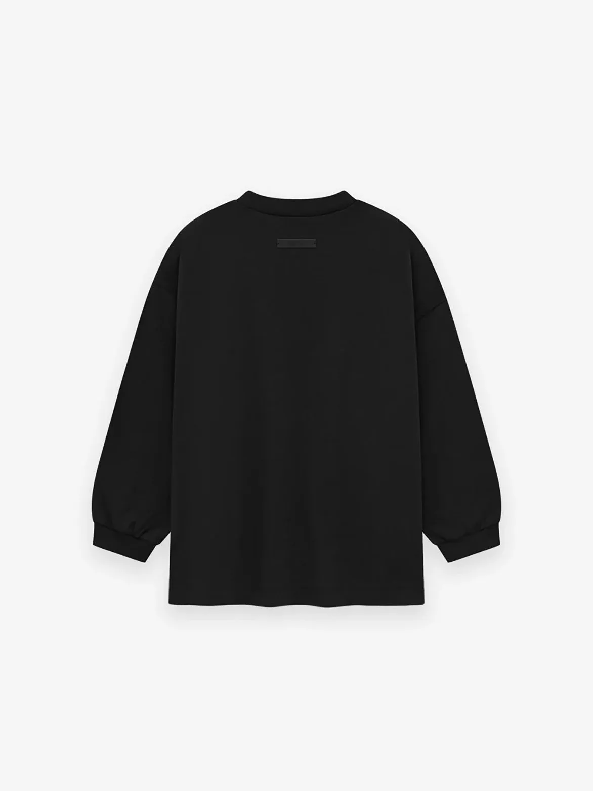 KIDS ESSENTIALS JERSEY LONG SLEEVE TEE - BLACK World Tone High End