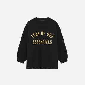 ConvertibleStyle Muse Edge KIDS ESSENTIALS JERSEY LONG SLEEVE TEE - BLACK
