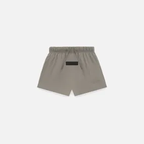 Loose Fit Conscious Core KIDS ESSENTIALS RUNNING SHORT - DUST