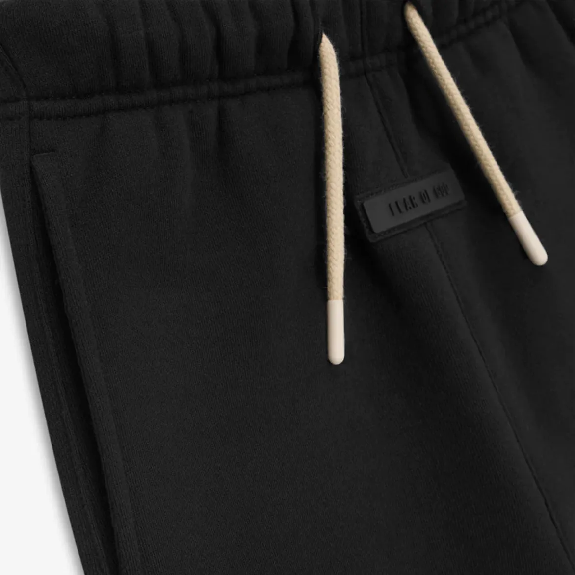 Adjustable Drawcord Hypoallergenic Fibers KIDS ESSENTIALS SWEATPANT - JET BLACK