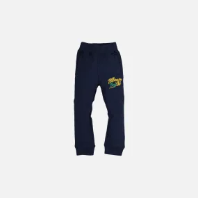 KIDS SCRIPTS LOGO SWEATS - MEDIEVAL BLUE Hygienic Finish
