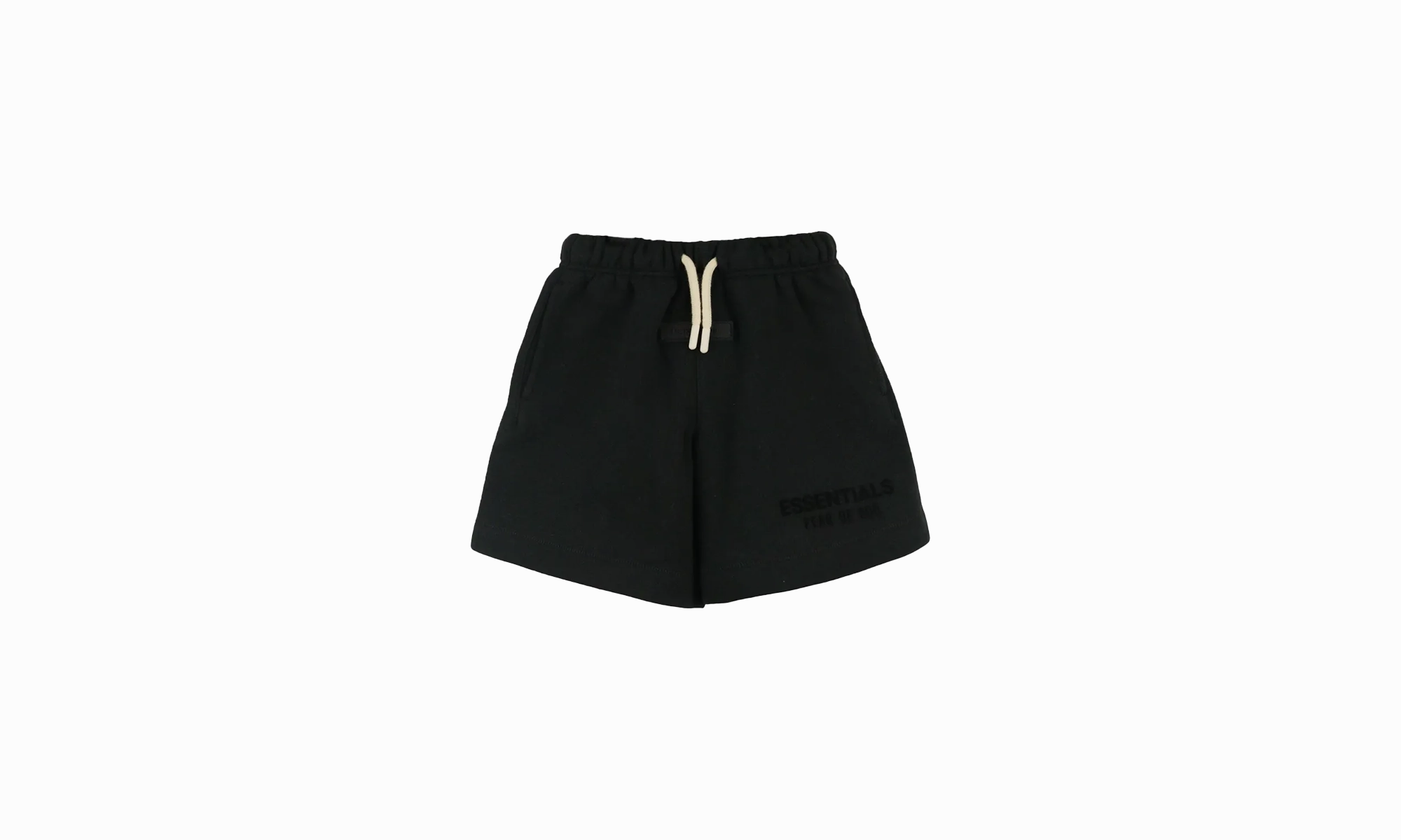 Kids Sweatshort "Jet Black" Silver Glow