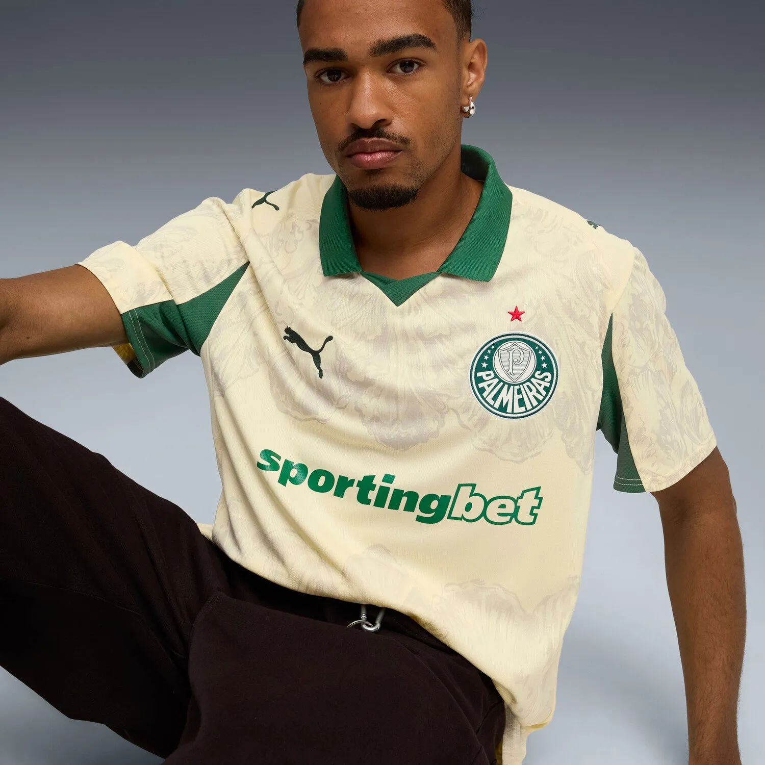 NonRestrictiveCut Wave Core Kidsuper Palmeiras Replica Jersey -Mens