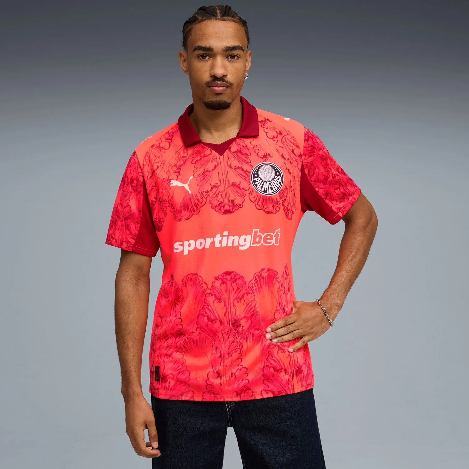 Kidsuper Palmeiras Replica Jersey -Mens Tribal Soul OrganicCotton