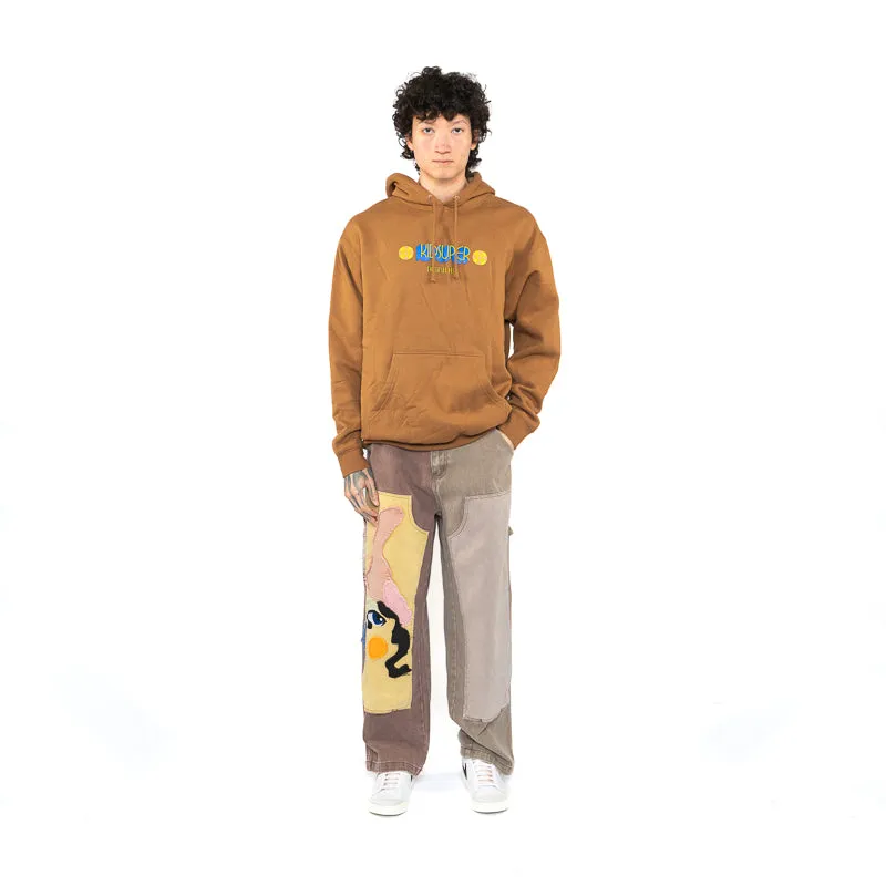 Fashion Edge City Edge KidSuper Vintage KSFC Hoodie - Saddle