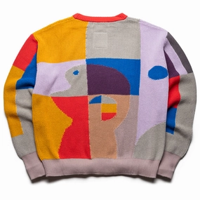 KidSuper Bauhaus Paint Palette Sweater - Multi