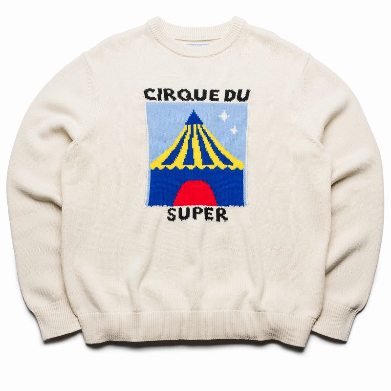 KidSuper Cirque Du Super Tent Sweater - Cream