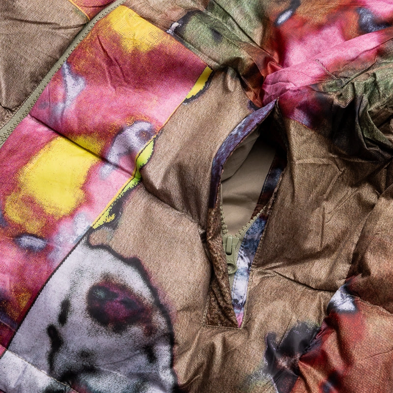 Functional Warmth KidSuper Faces Collage Printed Puffer - Multi