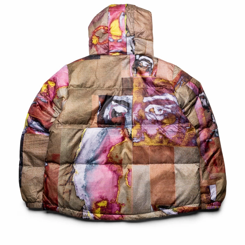 Easter Practical Wear KidSuper Faces Collage Printed Puffer - Multi