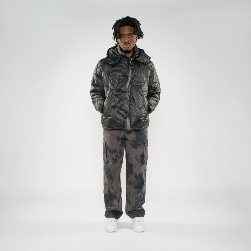KidSuper Kissing Puffer - Black Travel Ease Streetwear Fashion