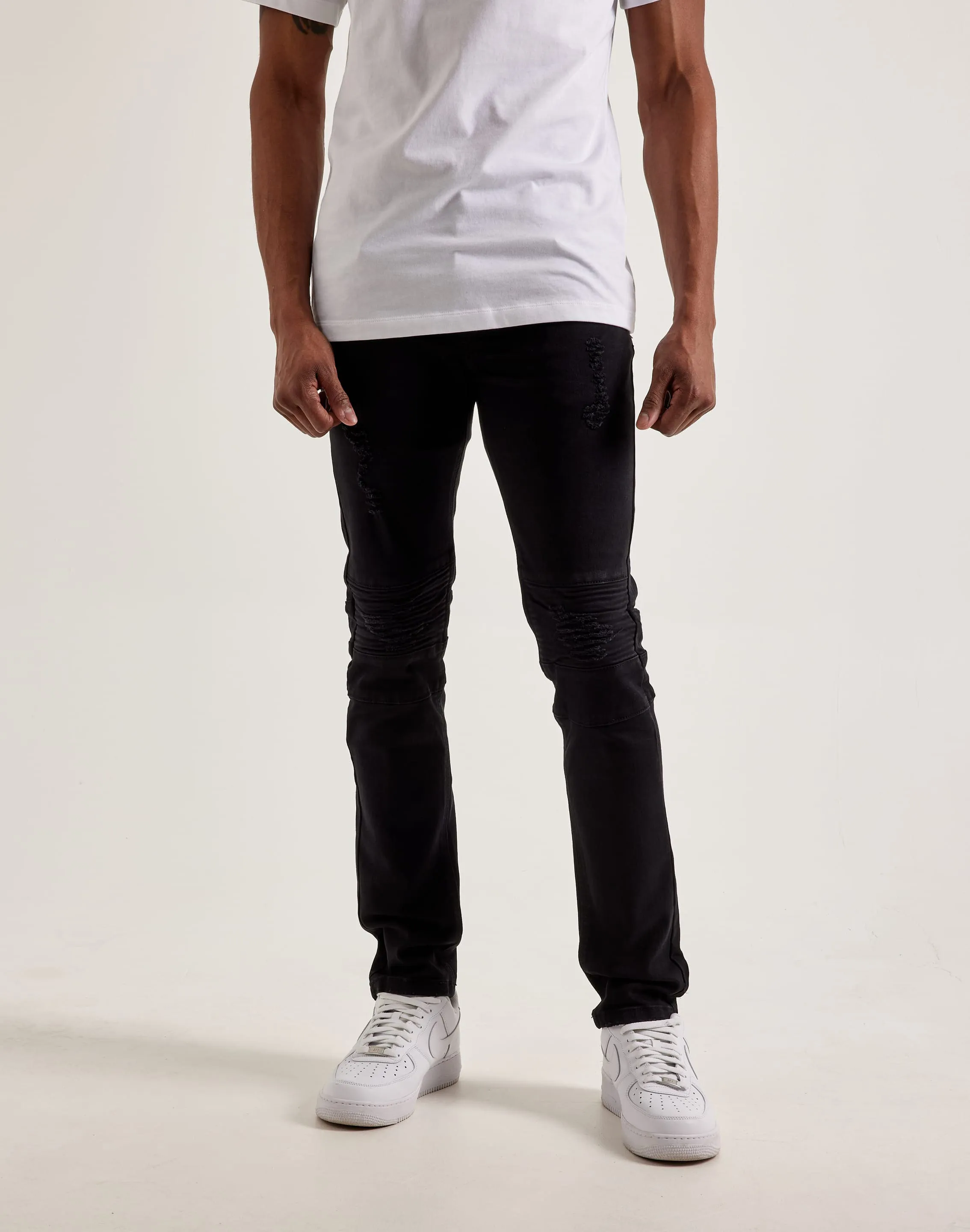 Kilogram Moto Jeans Stream Fit Tribal Soul