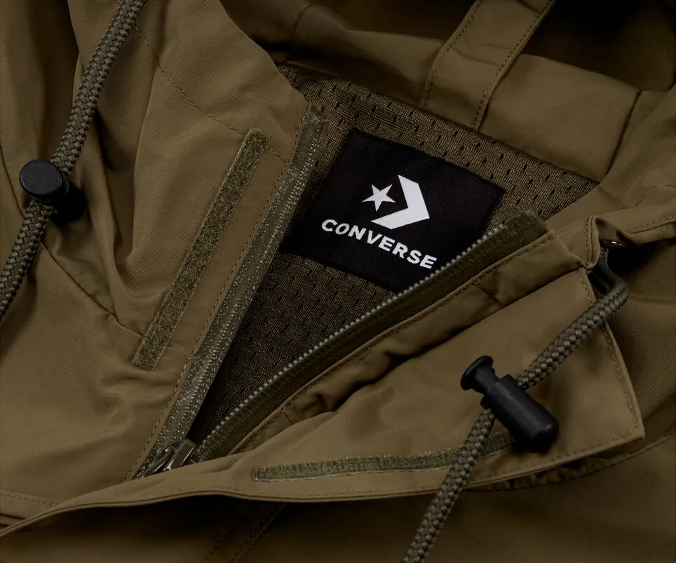 FrictionResistantEdges Move Fast KIM JONES X CONVERSE PARKA - BURNT OLIVE