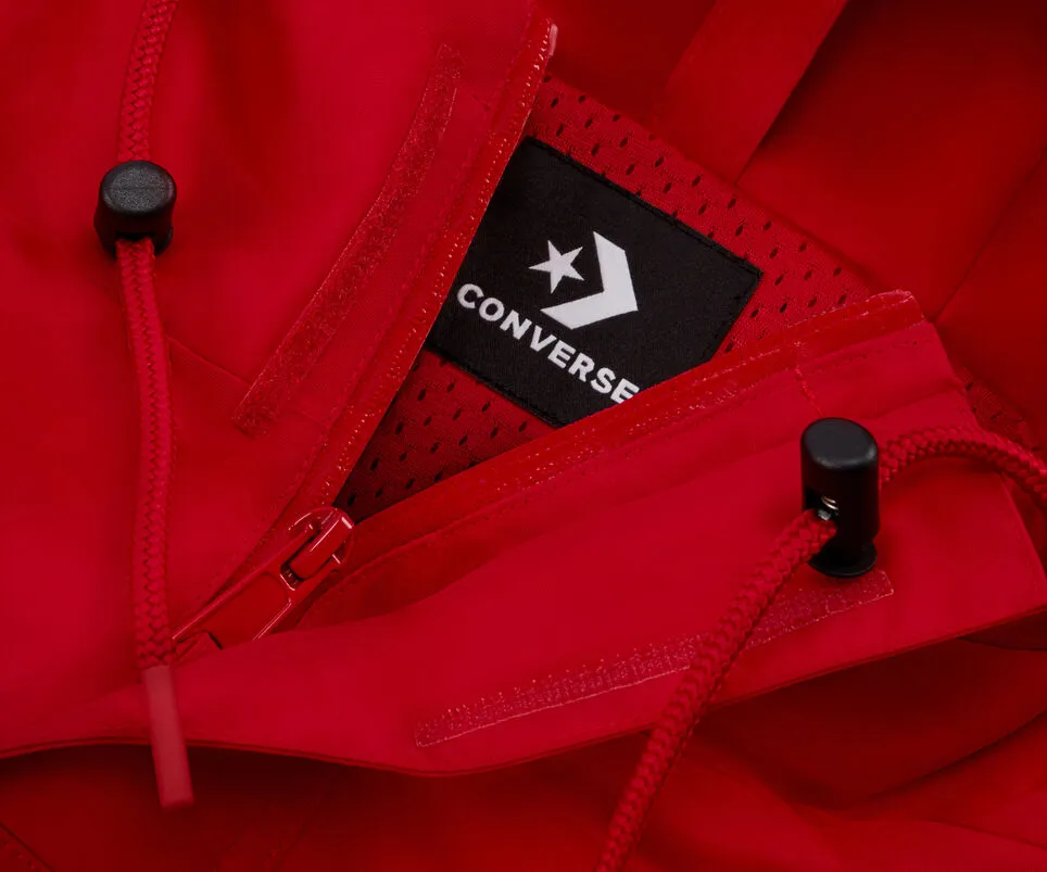 KIM JONES X CONVERSE PARKA - ENAMEL RED Utility Mode Soft Inner Lining