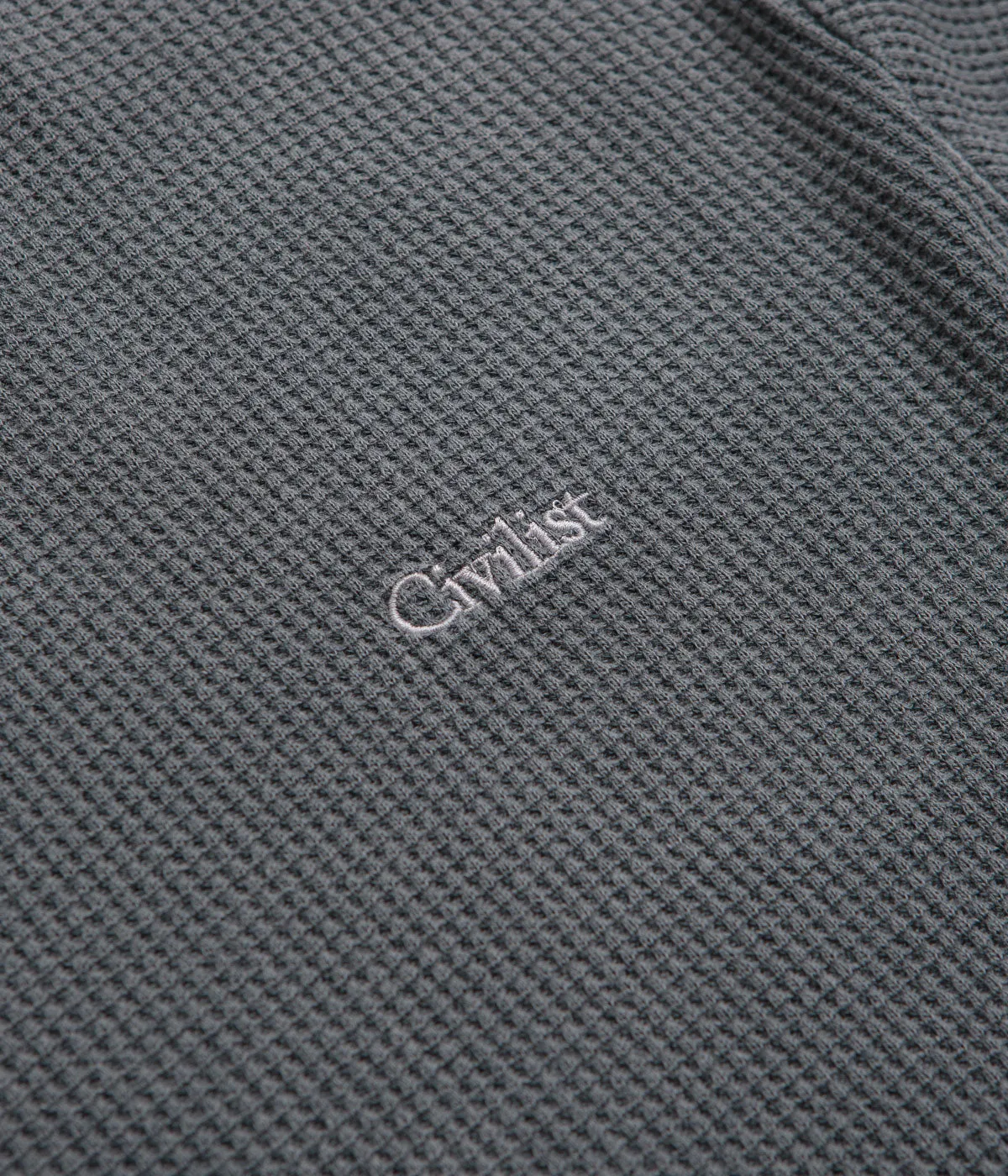 piping Cruise Civilist Thermal Long Sleeve T-Shirt - Pepper