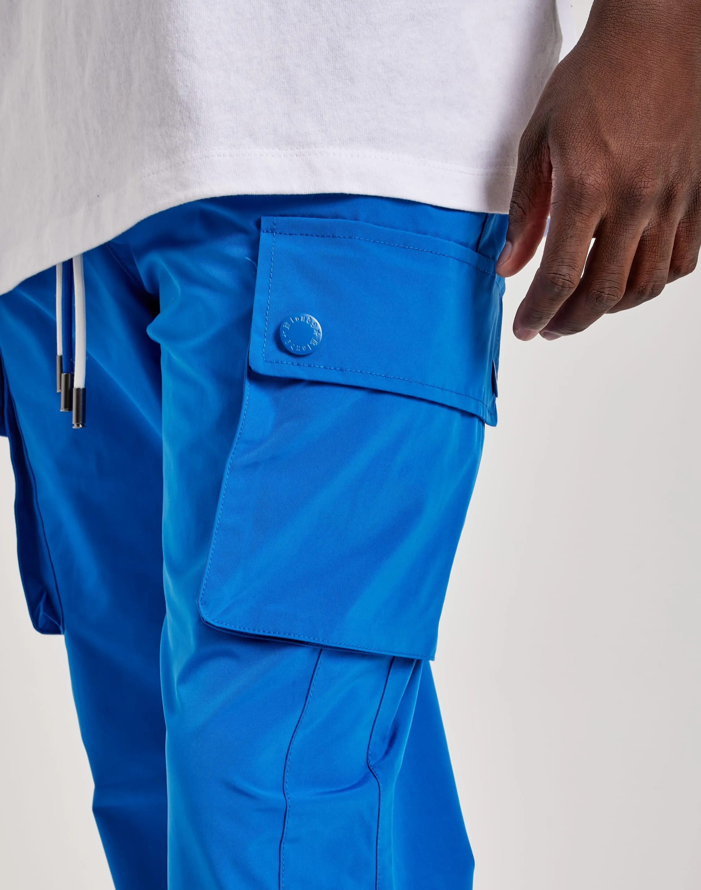 LightweightMaterial TensionAdjustedWaistband Kloud 9 Nylon Flare Cargo Pants