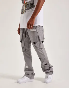 Kloud 9 Nylon Flare Cargo Pants VersatileStyle HygroscopicFiber