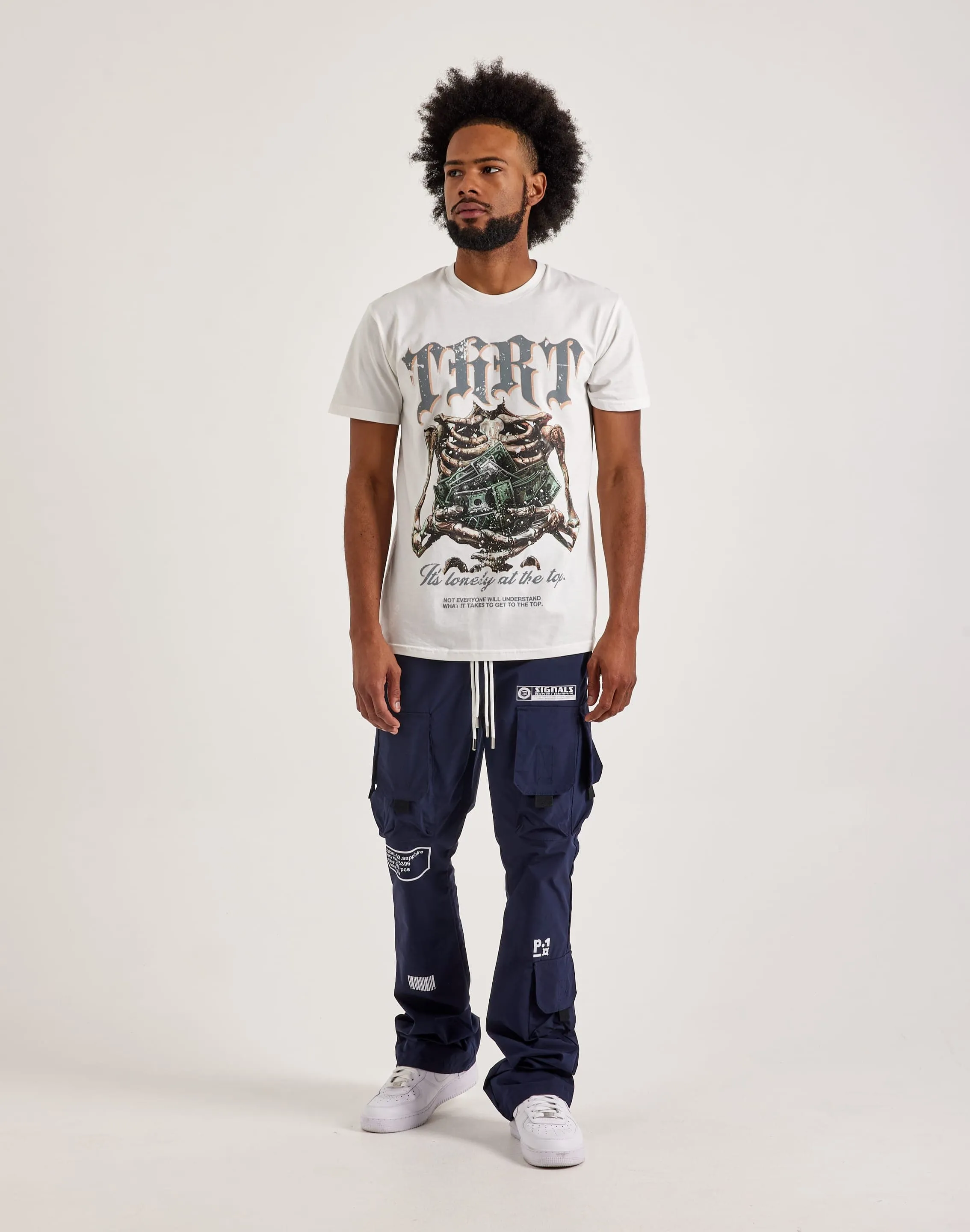 Sun Beam Kloud 9 Nylon Flare Cargo Pants