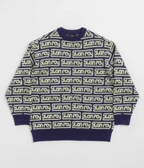 product couple intimacy Timeless Bold Stan Ray Knitted Sweatshirt - Moto Repeat