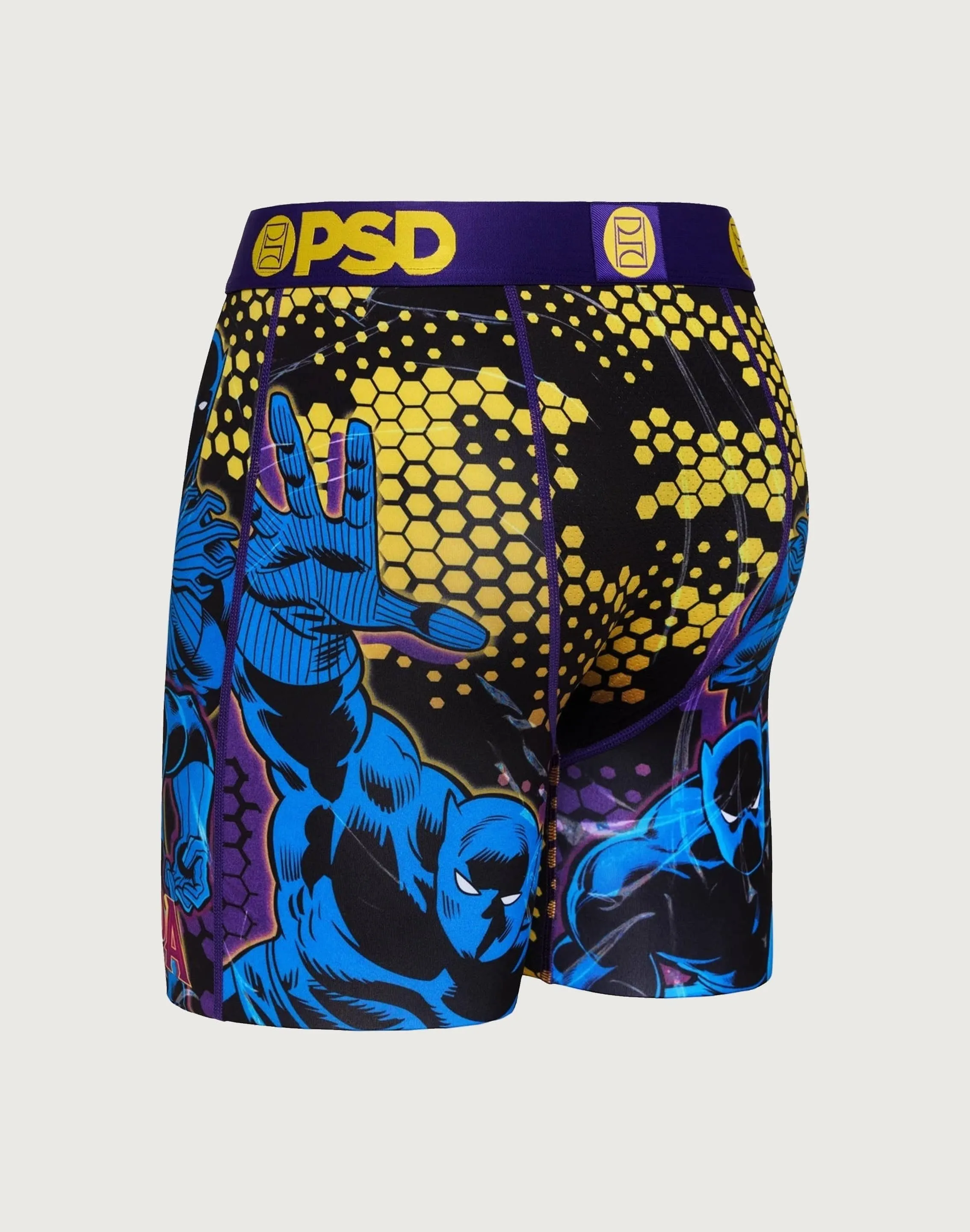 ErgonomicCut Psd Underwear Black Panther Boxer Briefs