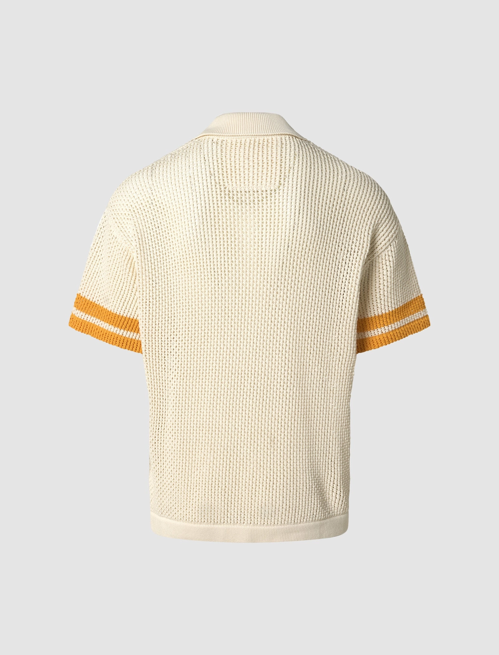 TearResistant Fiber FourButton Placket KNITTED POLO SHIRT