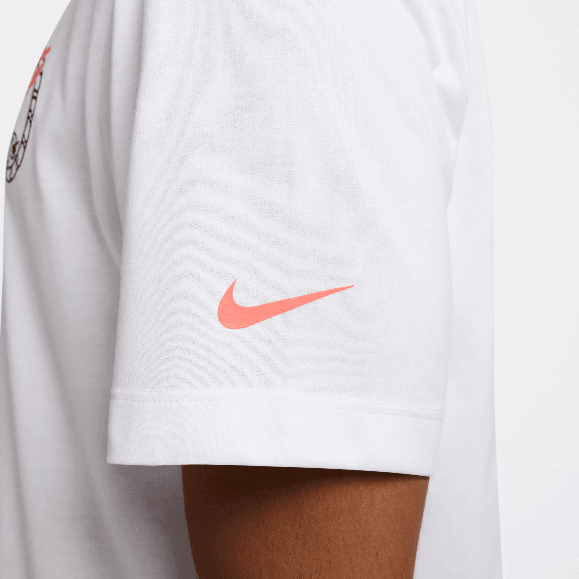 Pure Fit Antistatic KOBE "STOCKINGS" TEE - WHITE