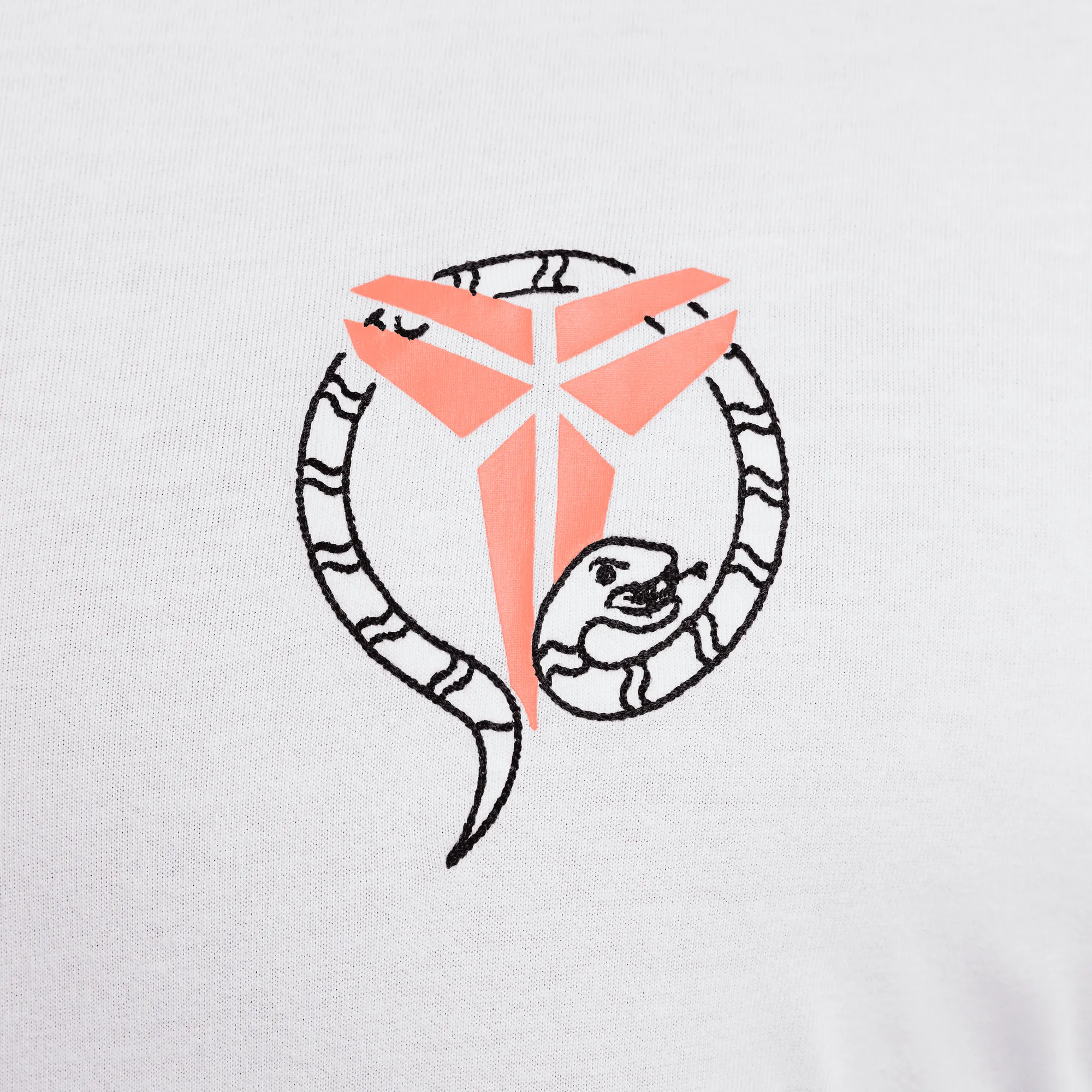 SustainableCertified KOBE "STOCKINGS" TEE - WHITE