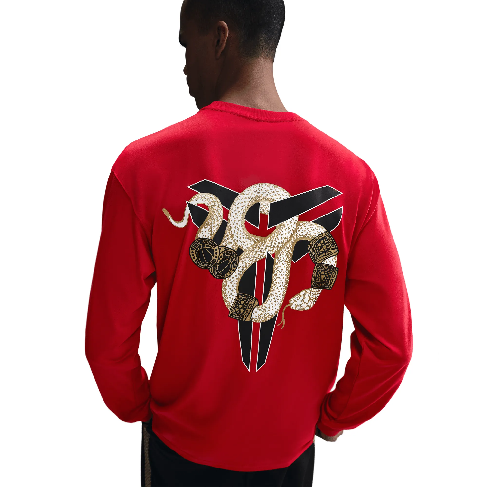 Dance Light KOBE "YEAR OF THE MAMBA" MAX90 LS TEE - UNIVERSITY RED