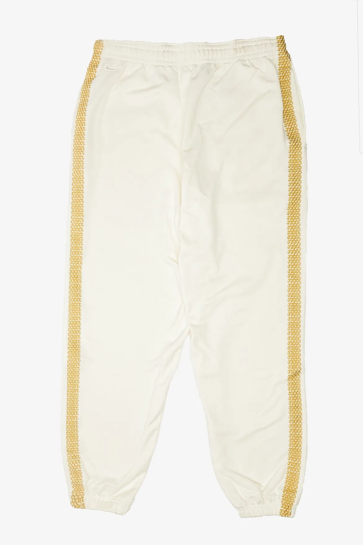 BiasCut Trims ShapeRetentionCloth KOBE "YEAR OF THE MAMBA" THERMA-FIT BASKETBALL PANTS - WHITE