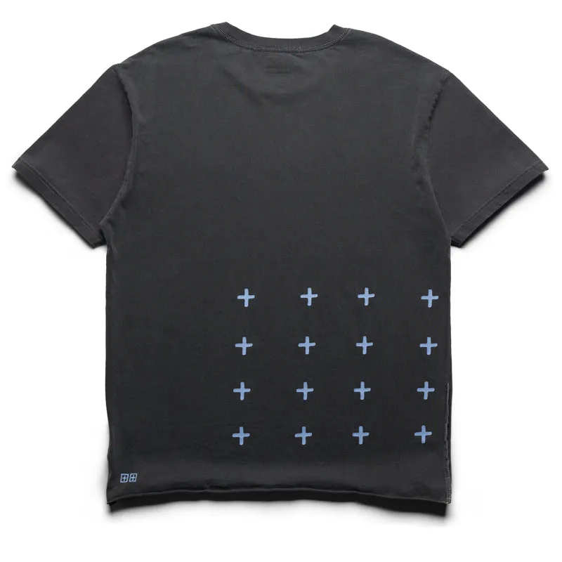 bar event Ksubi All Day Biggie Tee - Charcoal
