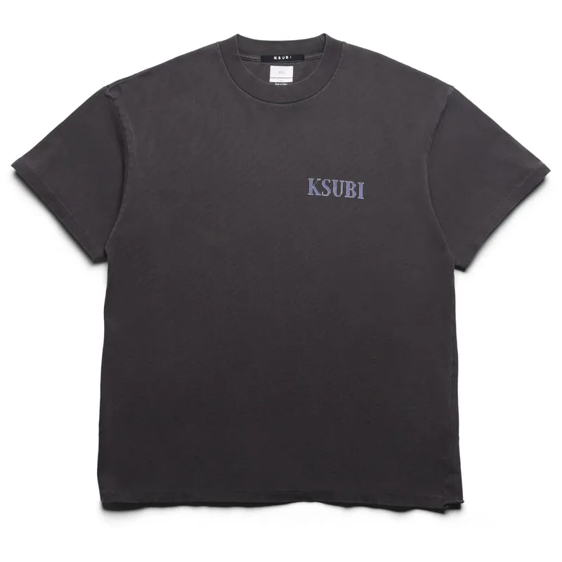 park Ksubi Engine Ekcess Tee - Charcoal