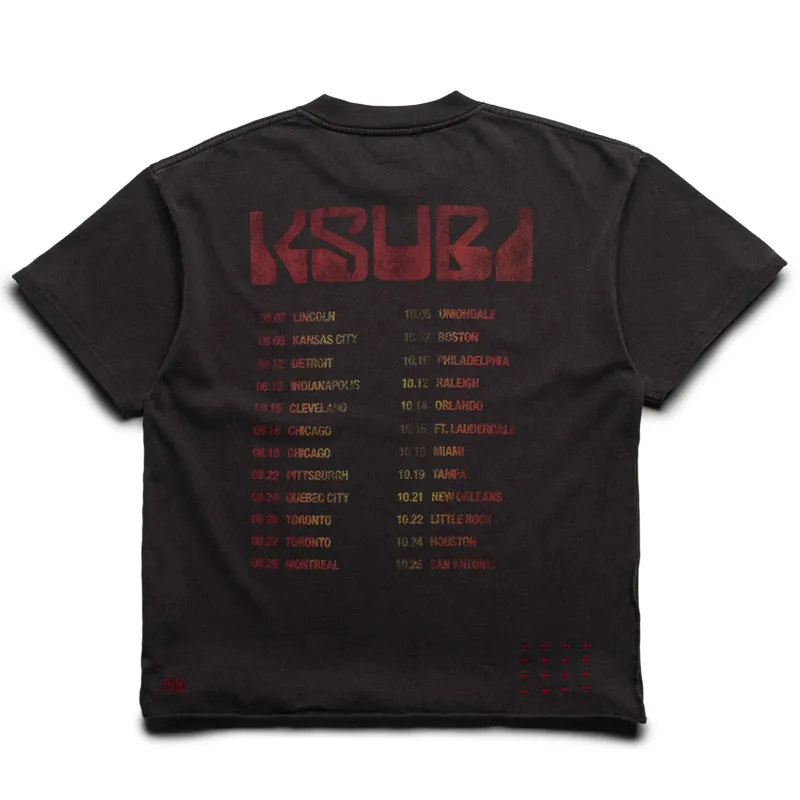 Ksubi Venom Ekcess Tee - Black Checked