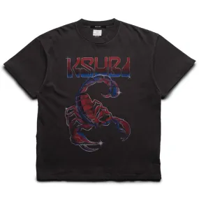 Ksubi Venom Ekcess Tee - Black rayon shirt