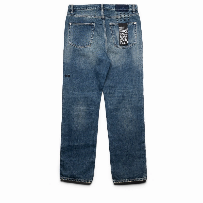 AdjustableCuffs SoftTouchFinish Ksubi Anti K Gasoline Denim Pant - Indigo