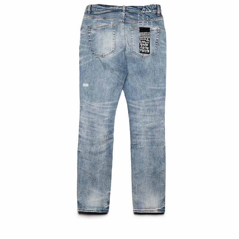Ksubi Chitch Pure Dynamite Denim Pant - Deep Blue Regular Fit Dream Core