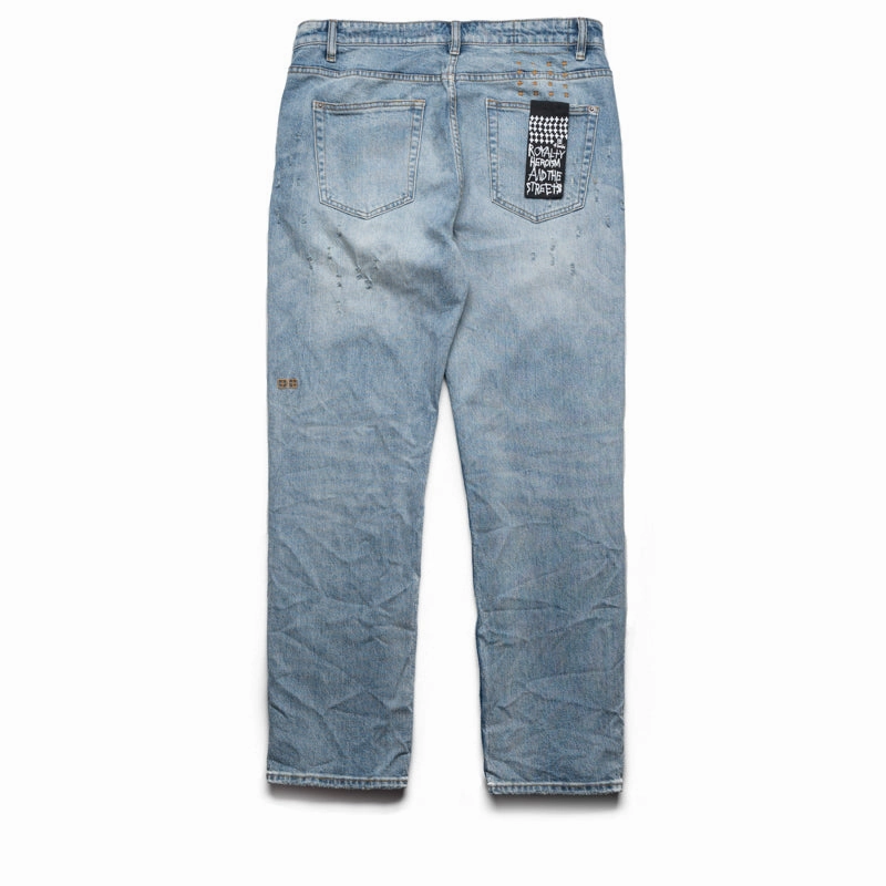 Ksubi Hazlow Manhattan Denim Pant - Indigo Suede Mood