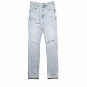 Ksubi Van Winkle Arch Denim Pant - Frost Blue ElasticWaistband