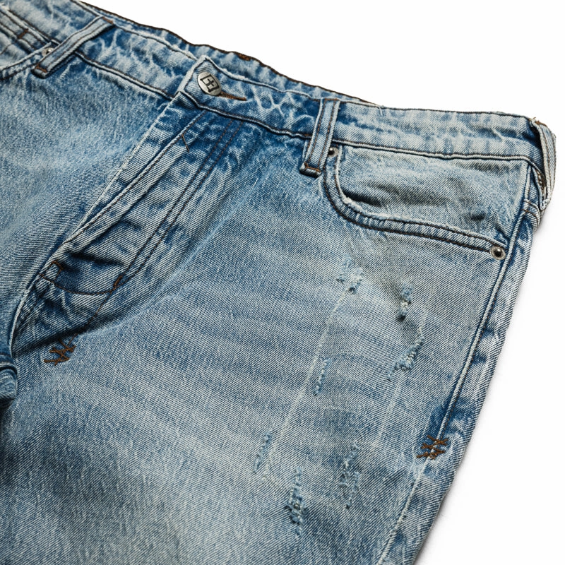 NonSlipTrims AdjustableWaistband Ksubi Van Winkle Painter 1999 Denim Pant - Indigo