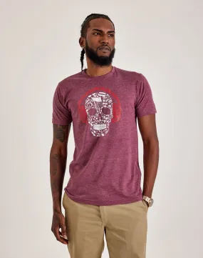 FrictionReducing Lining LA Pop Art Music Notes Skull Tee