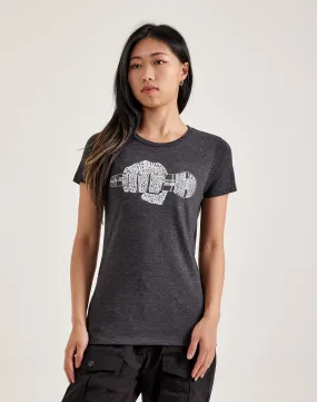 LA Pop Art Word Art '90s Rappers Tee SmoothEdging