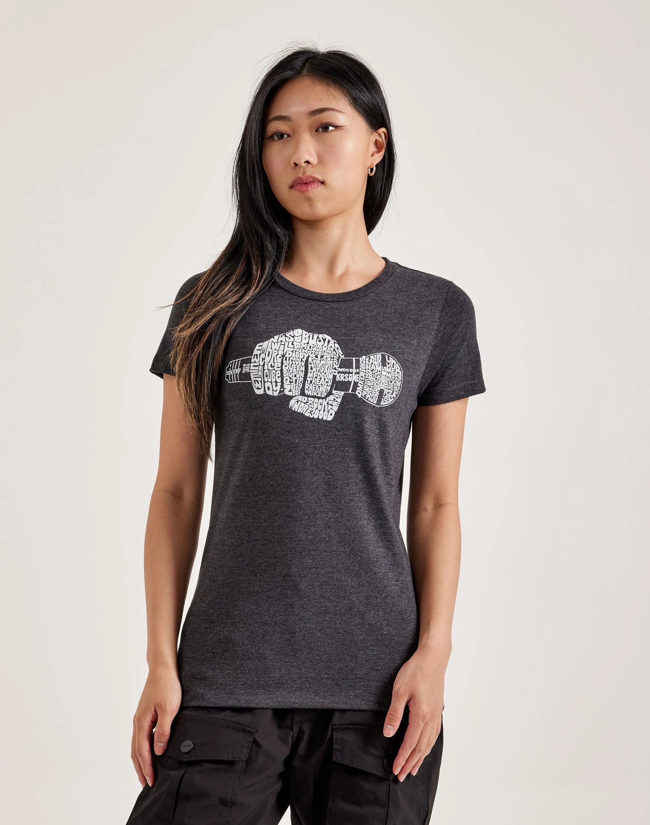 LA Pop Art Word Art '90s Rappers Tee SmoothEdging