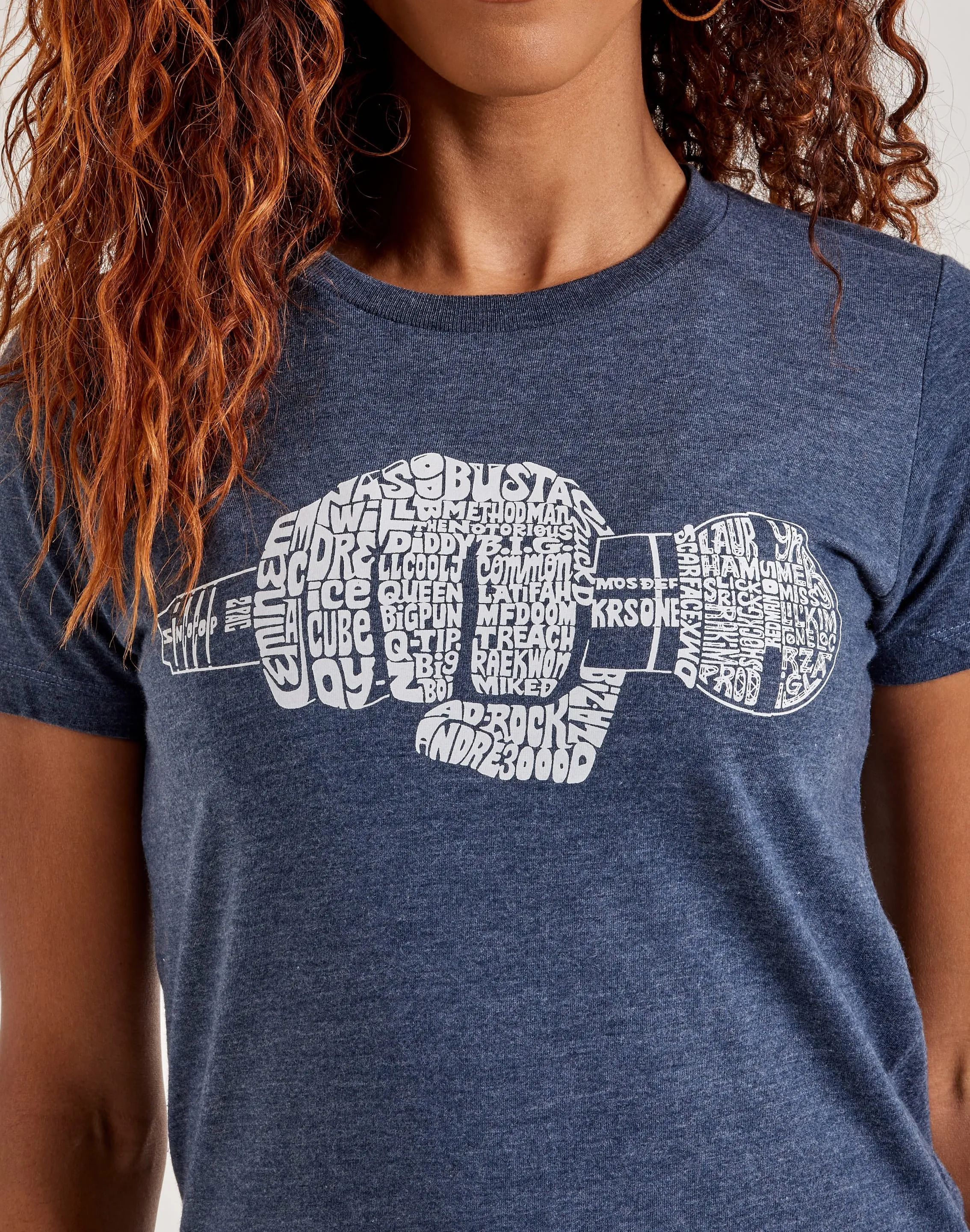 LA Pop Art Word Art '90s Rappers Tee Night Out