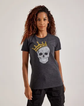 LA Pop Art Word Art Brooklyn Crown Tee StretchFit Family Style