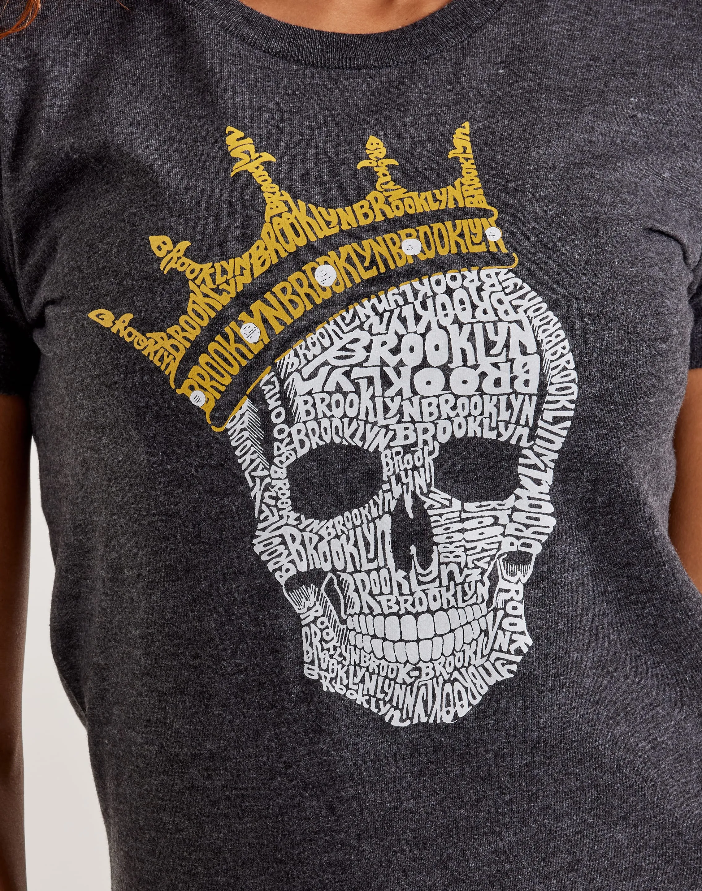 Layer Play LA Pop Art Word Art Brooklyn Crown Tee