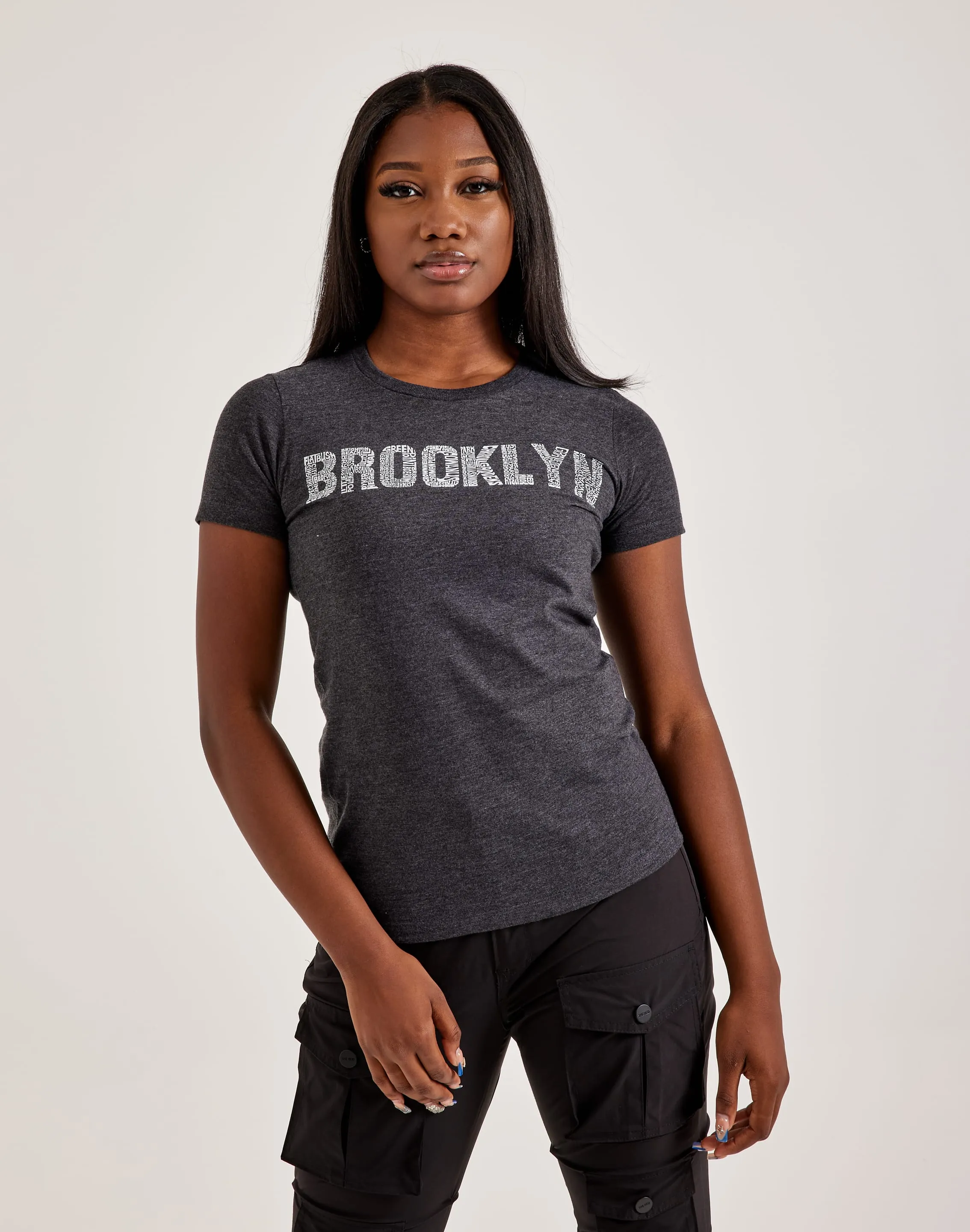 LA Pop Art Word Art Brooklyn Tee Zoom Proper Leader Fit